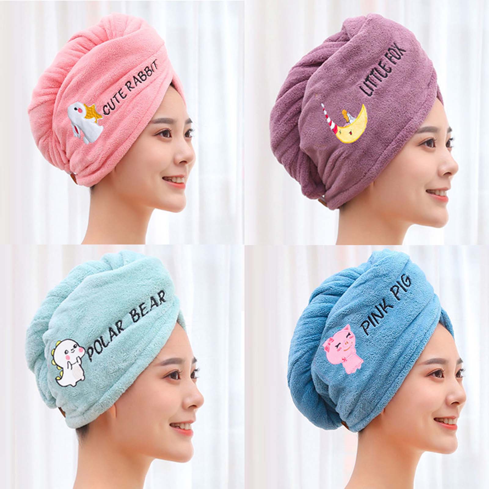 Coral Fleece Womens Hair Towel - Golf Towel recension och pris
