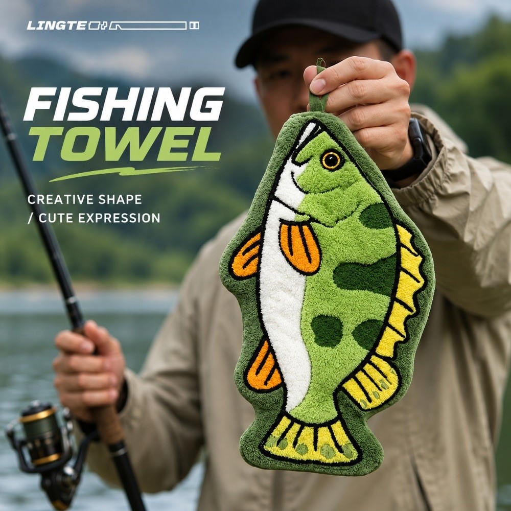 Absorbent Fishing Hand Towel H - Golf Towel recension och pris