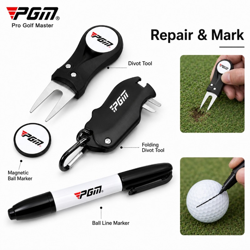 PGM Golf Club Cleaning Kit Mic - Golf Towel recension och pris