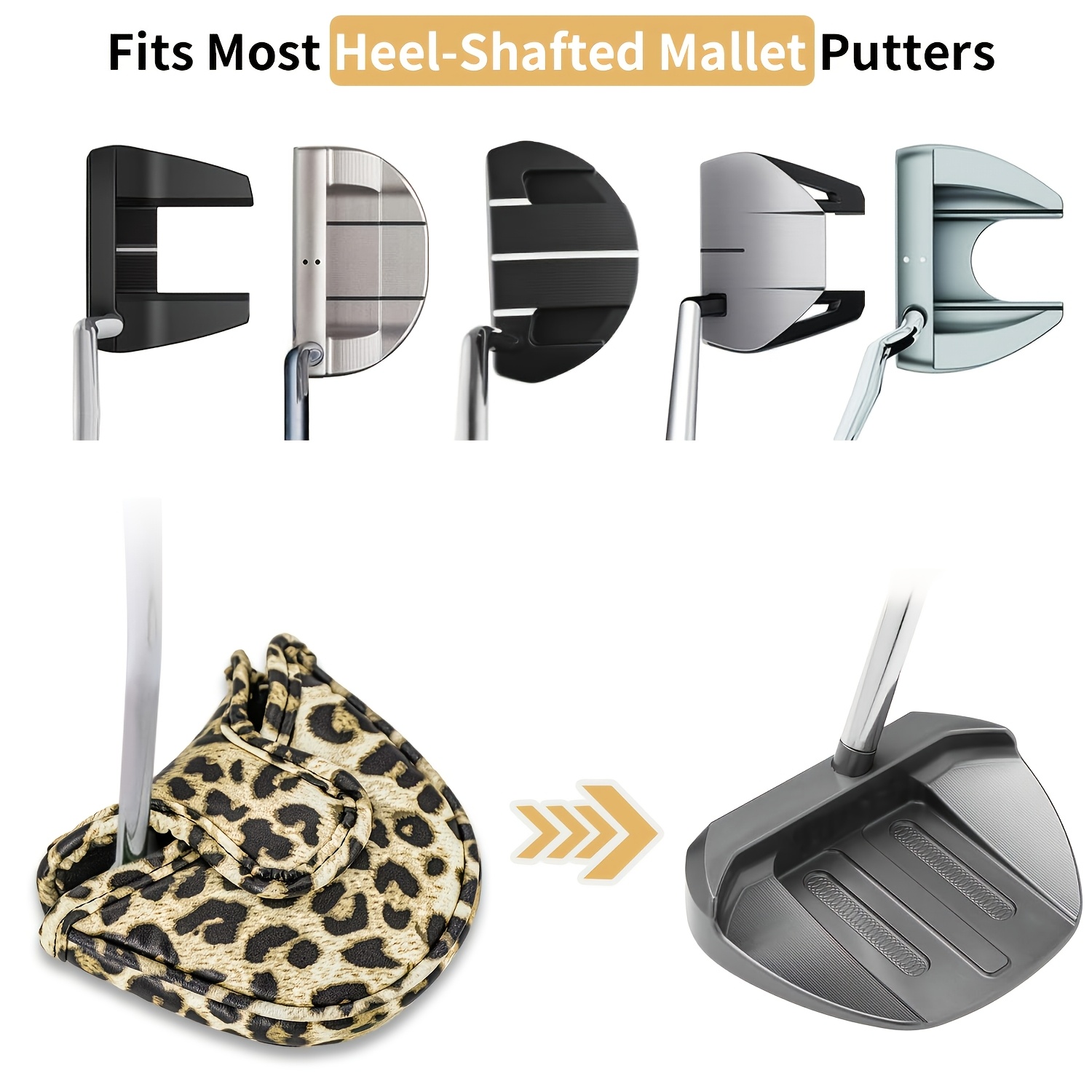 1pc Leopard Print Golf Putter  - Golf Putter recension och pris