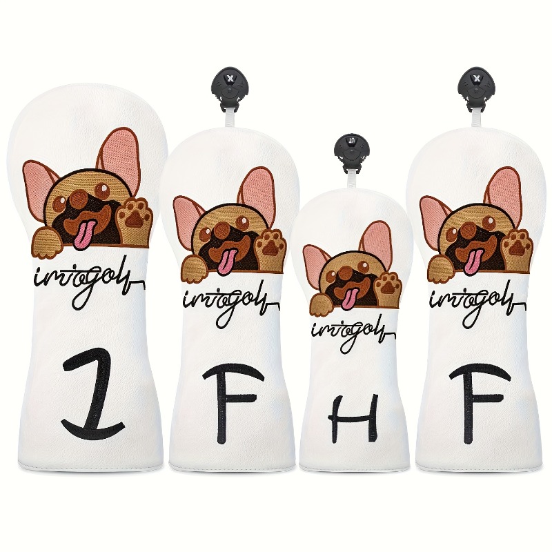 1pc Puppy Golf Club Cover - Cu - Golf Clubs recension och pris