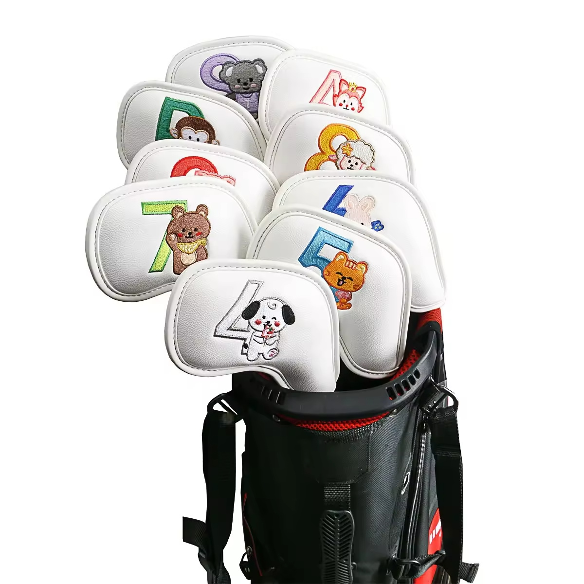 9Pcs Cute Cartoon Animal Golf  - Golf Clubs recension och pris