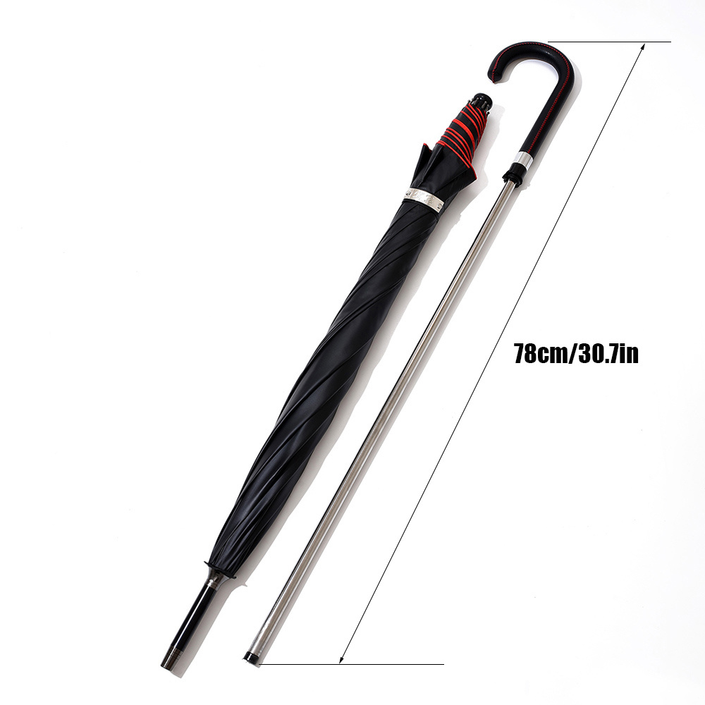 Walking Cane Stick Self Defens - Golf Umbrella Large recension och pris