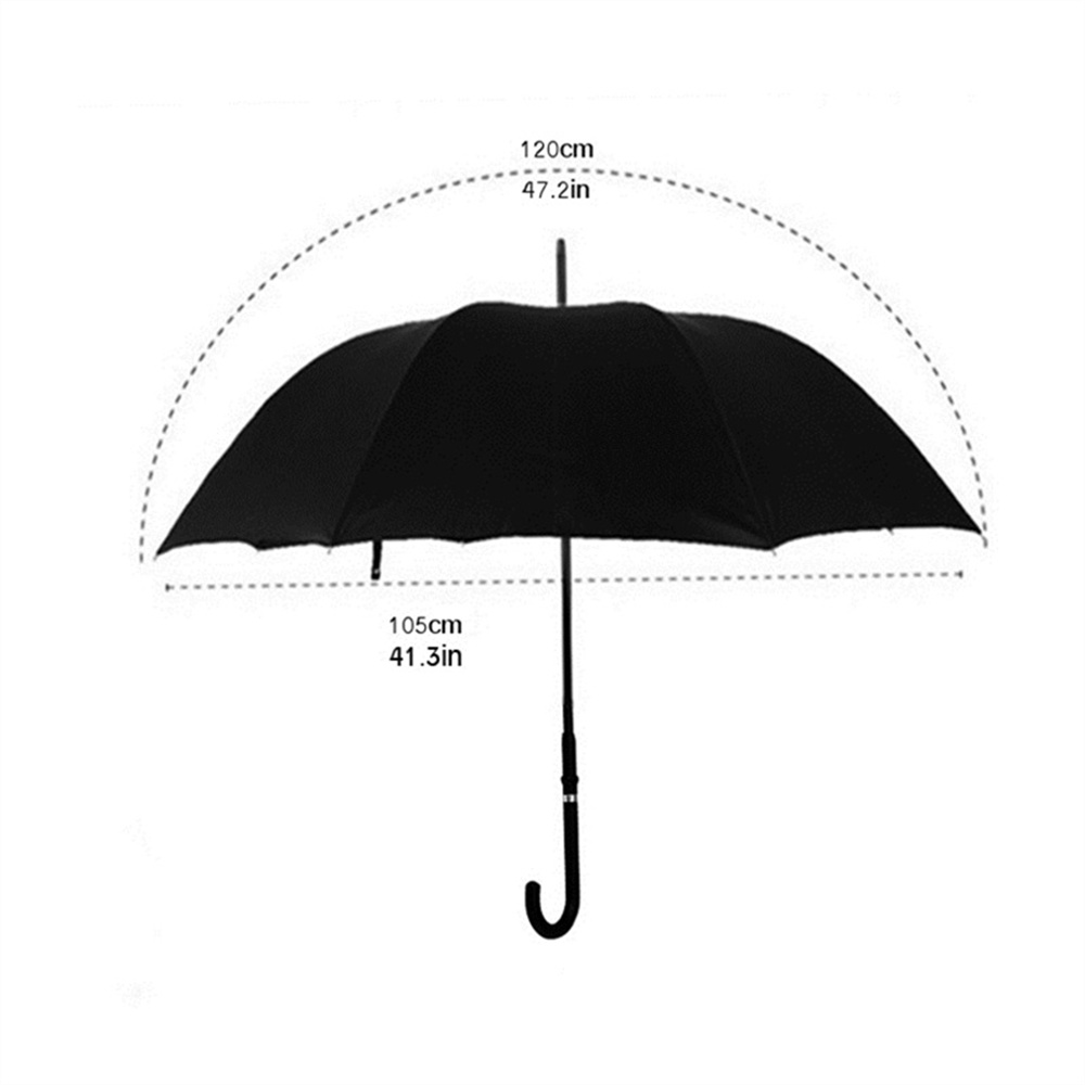 Walking Cane Stick Self Defens - Golf Umbrella Large recension och pris